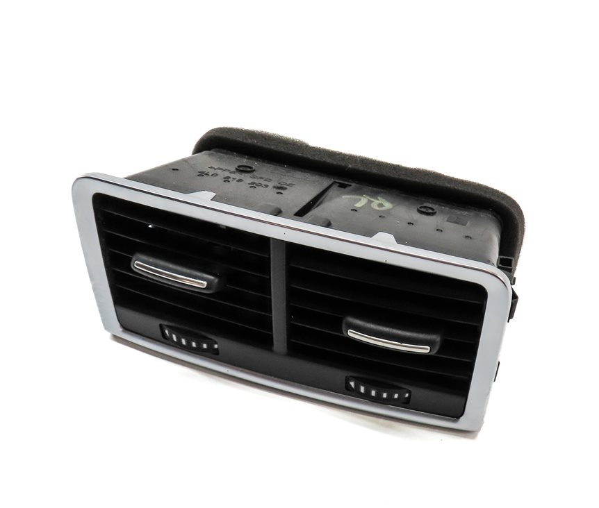 2015 AUDI Q7 (4L) REAR CENTER CONSOLE HEAT AIR AC HVAC DUAL VENT (Black) — exact item pictured